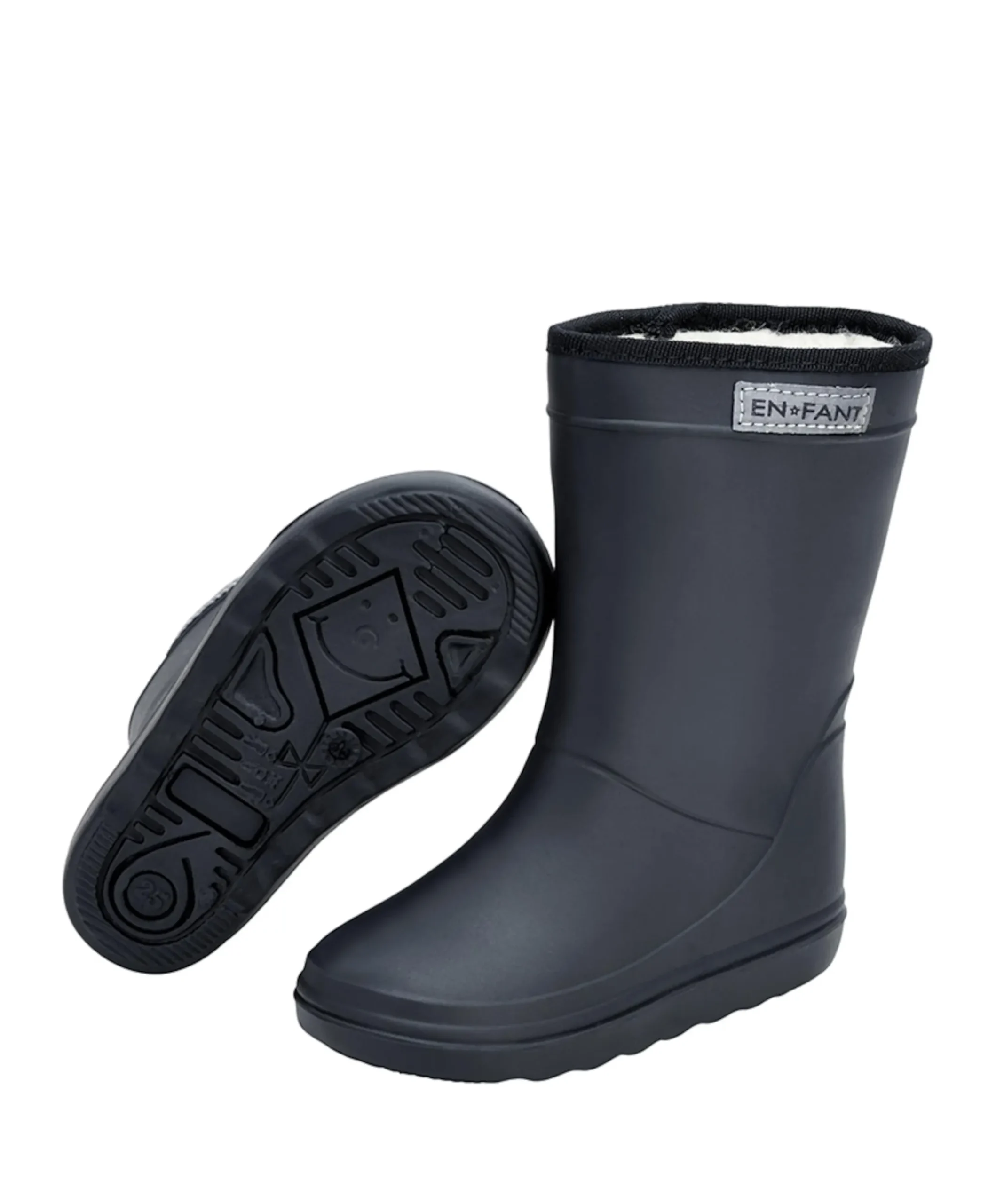Thermo regenlaarzen zwart
