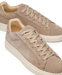 Tiebreak Suede heren sneakers beige