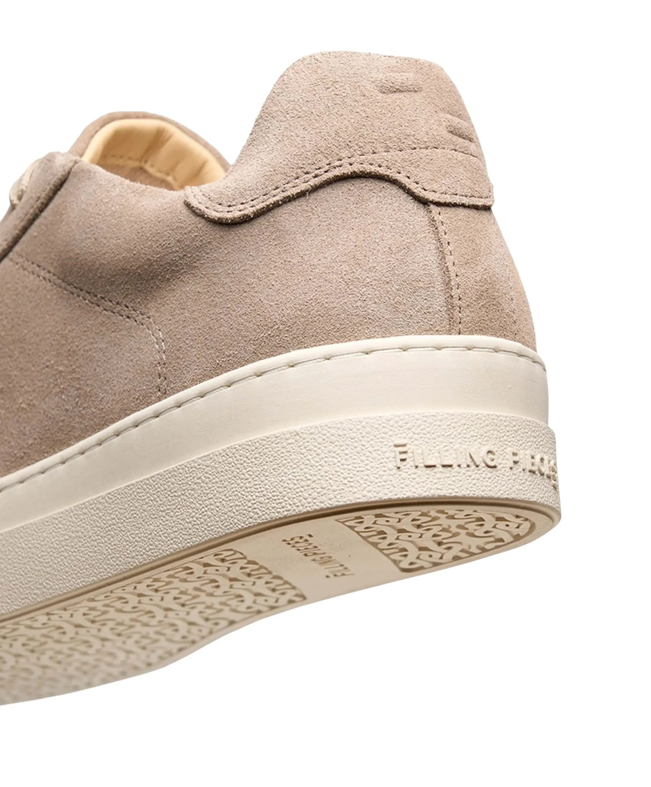 Tiebreak Suede heren sneakers beige