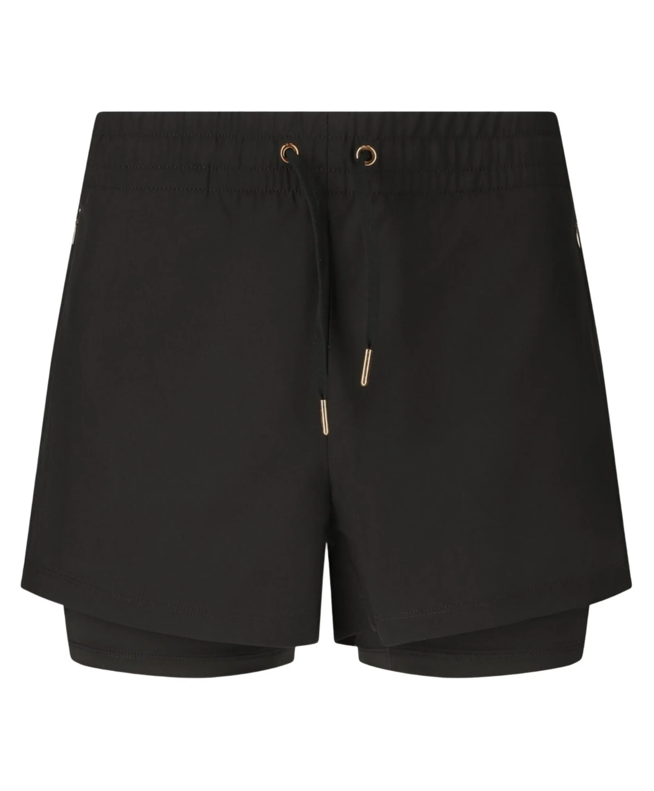 Timmie V3 W 2-in-1 dames shorts zwart