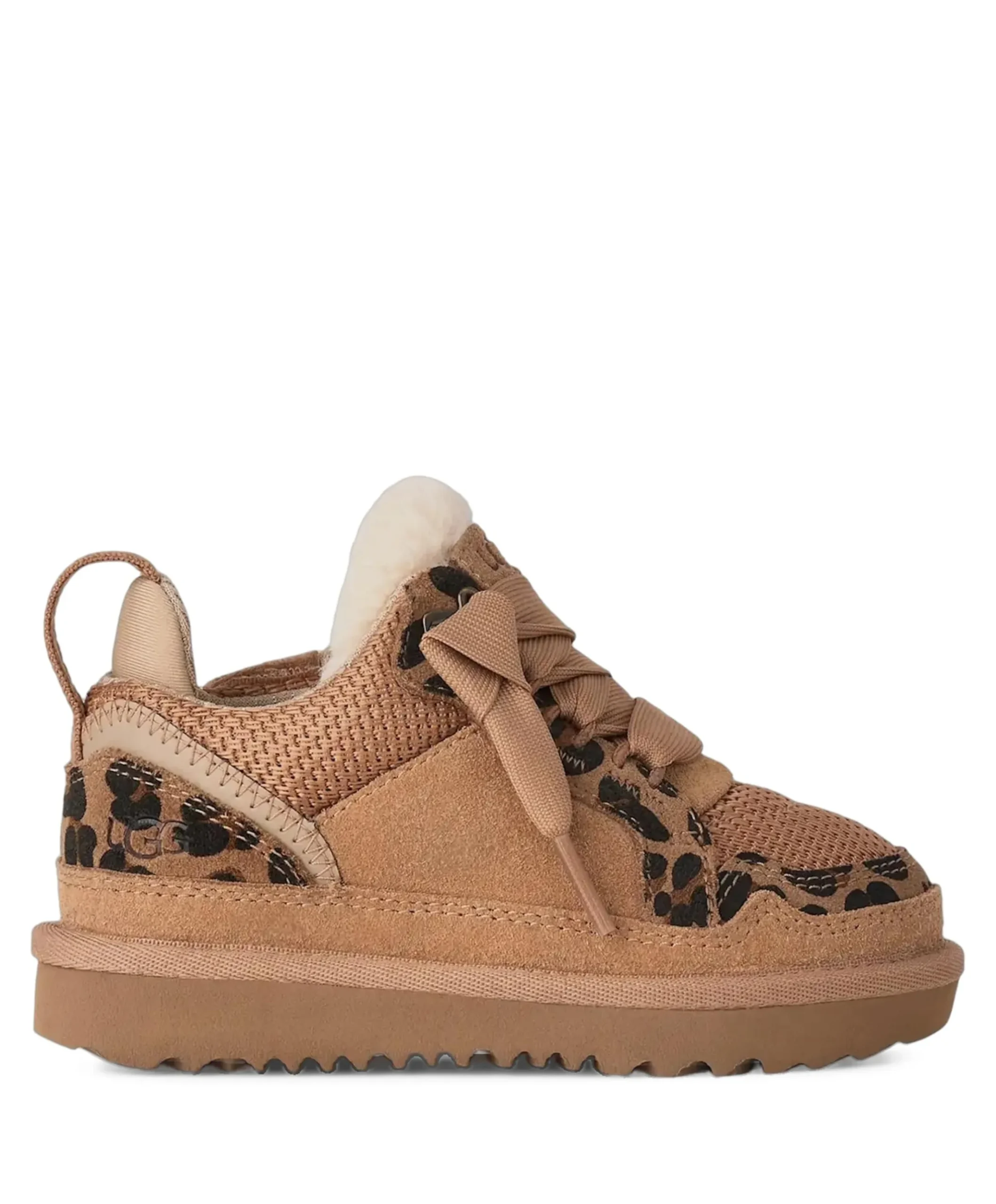 T LOWMEL SPOTTED meisjes veterschoenen bruin
