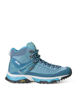 Top Trail Lady Mid GTX dames wandelschoenen blauw