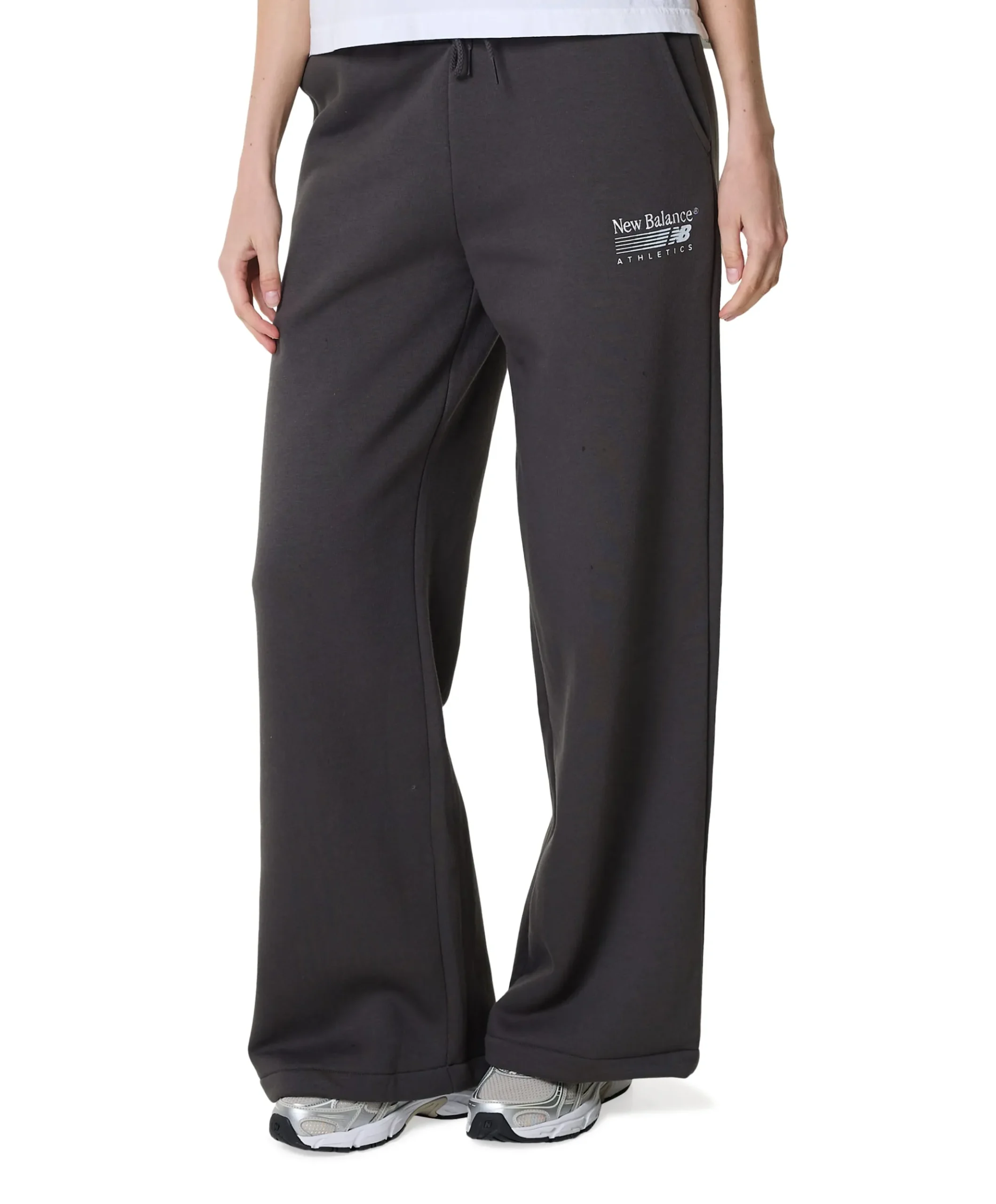 Trackside Fleece Pant dames broek grijs