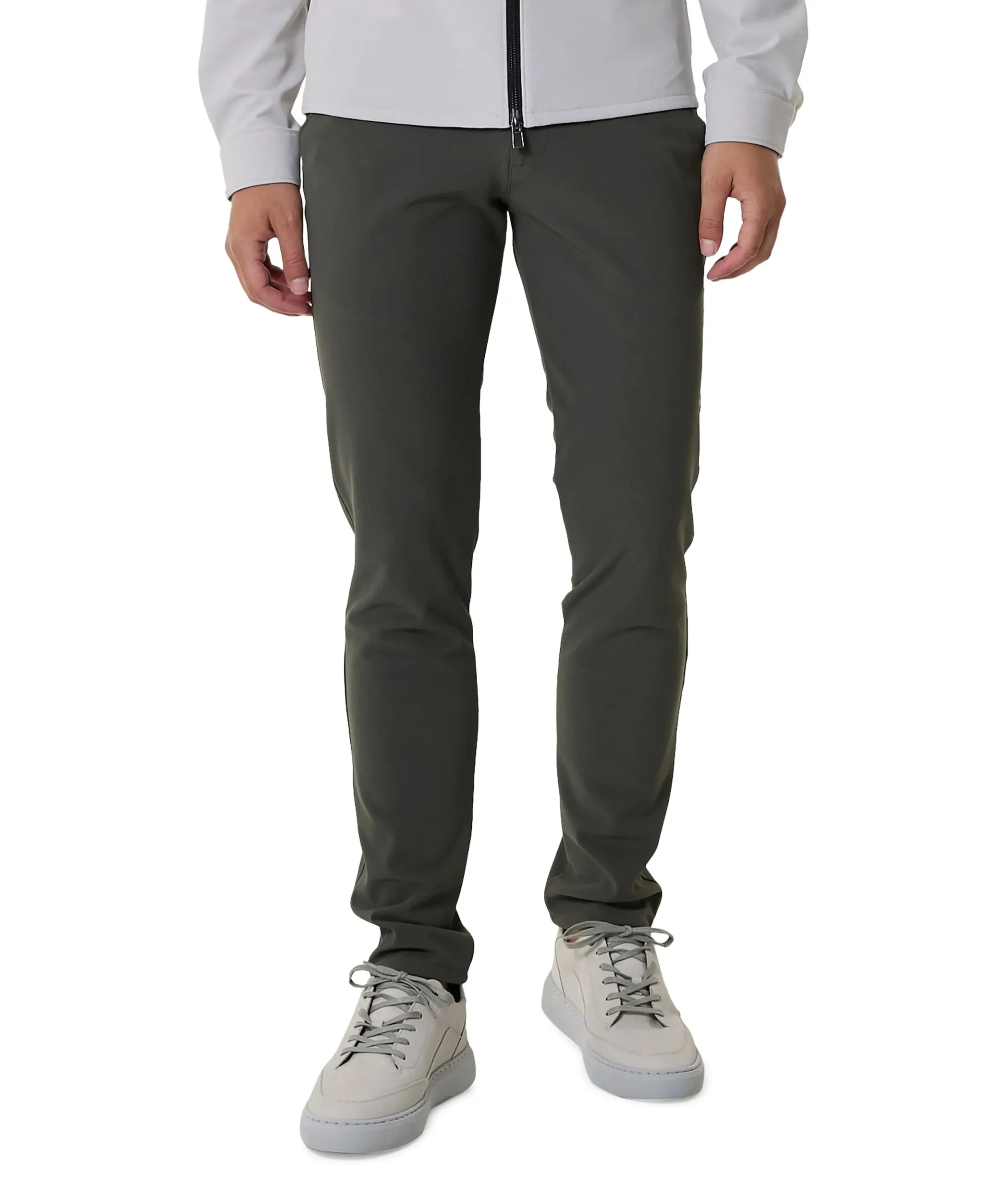 Travel Bonded broek groen