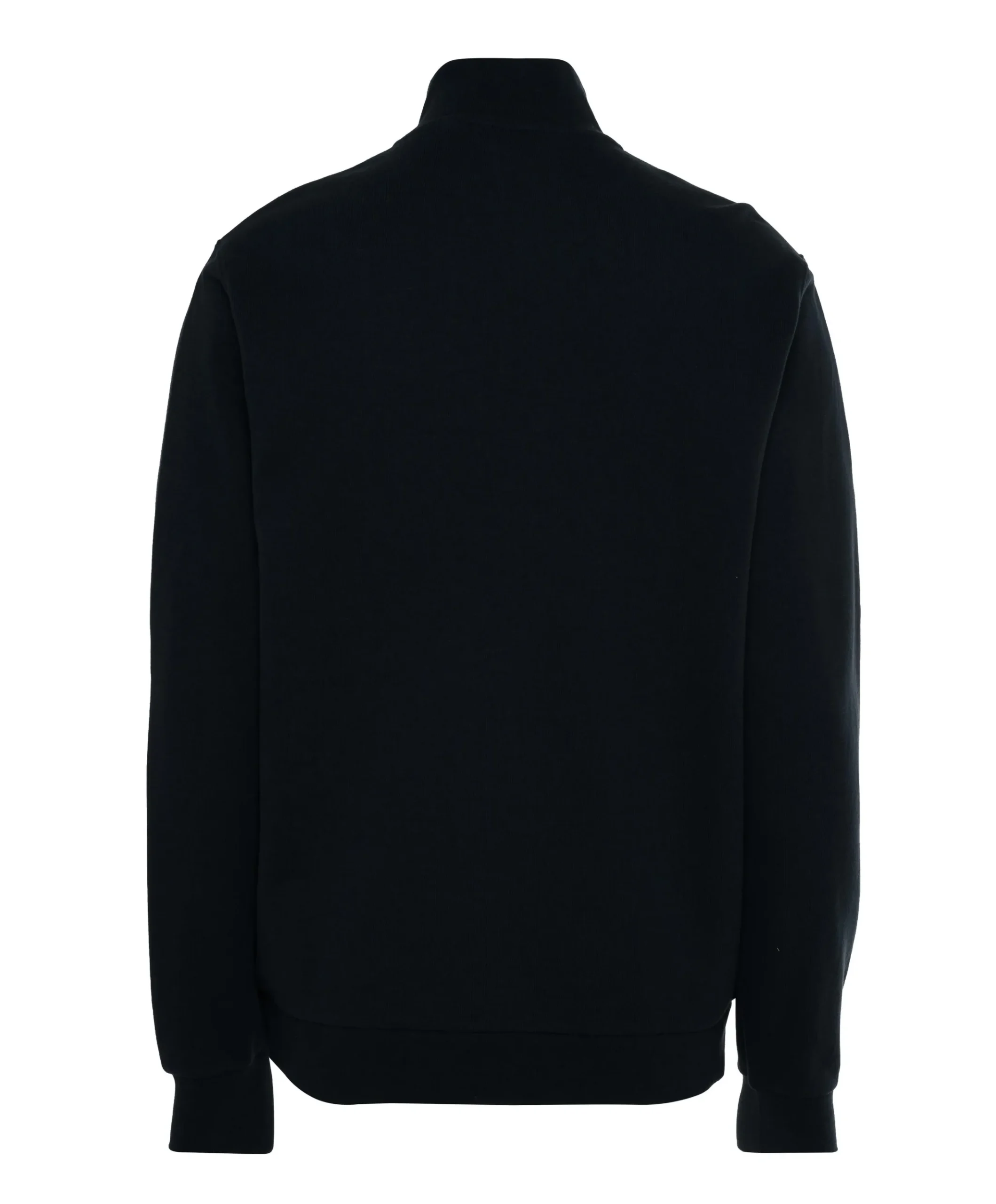 Trui met rits blauw