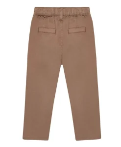 Twill jongens broek bruin