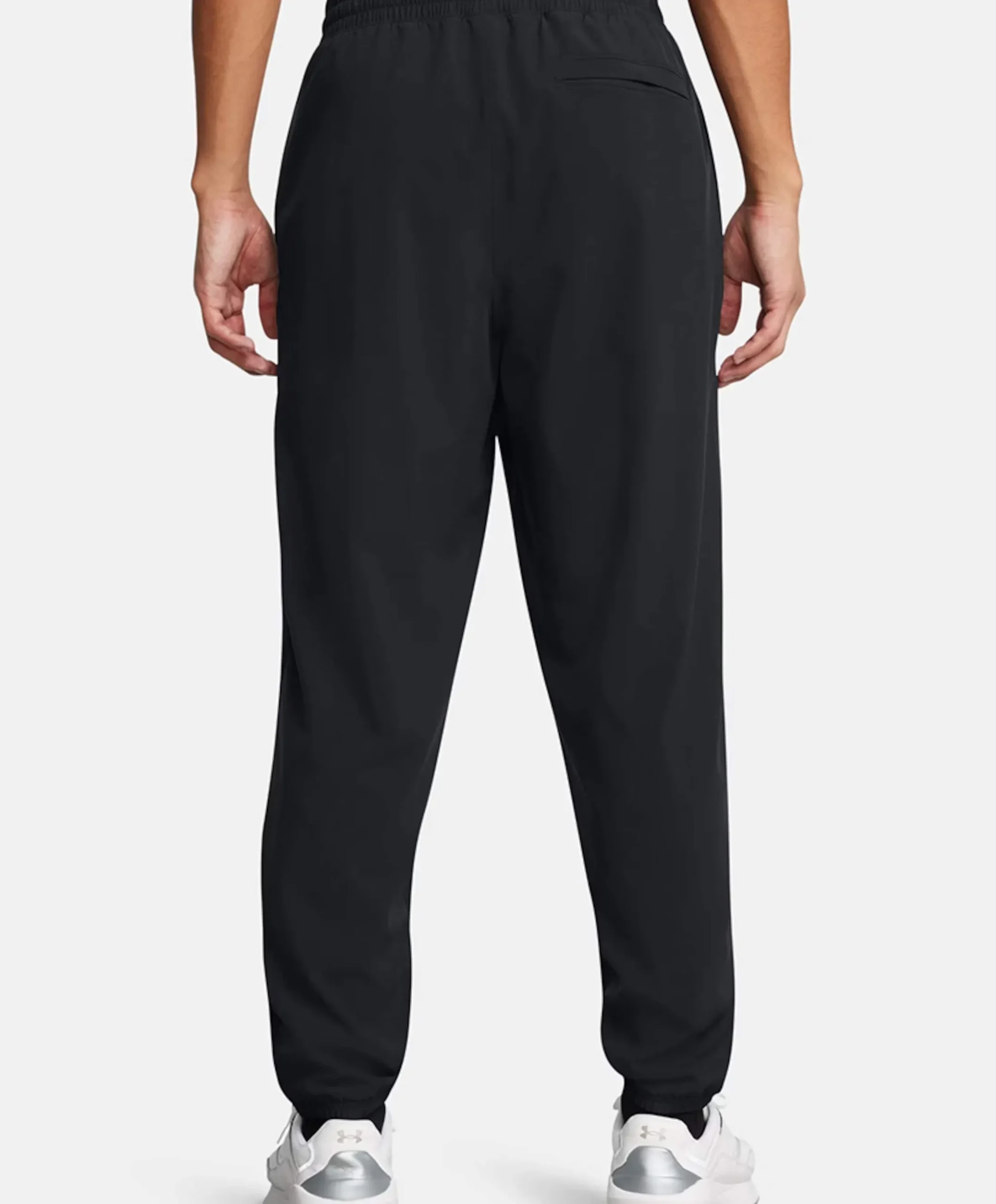 Ua Vibe Woven Jogger-blk heren broek zwart