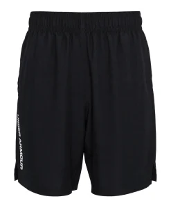 Ua Woven Wdmk Shorts-grn heren shorts zwart