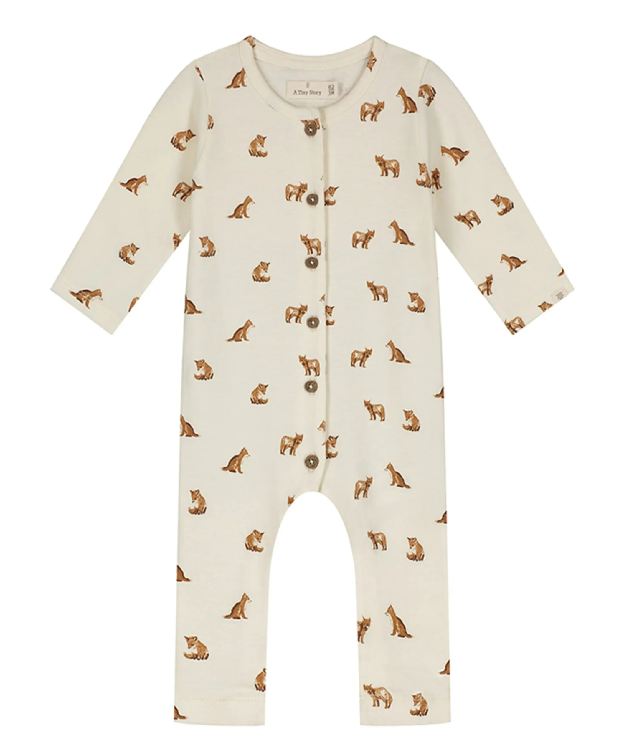 Uniseks babypakje beige