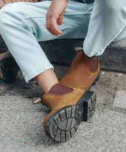 uniseks boots bruin