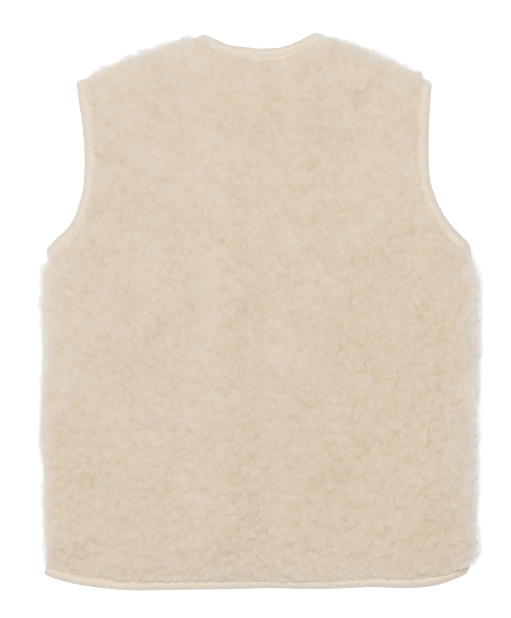 Uniseks gilet beige