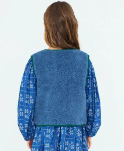 Uniseks gilet blauw