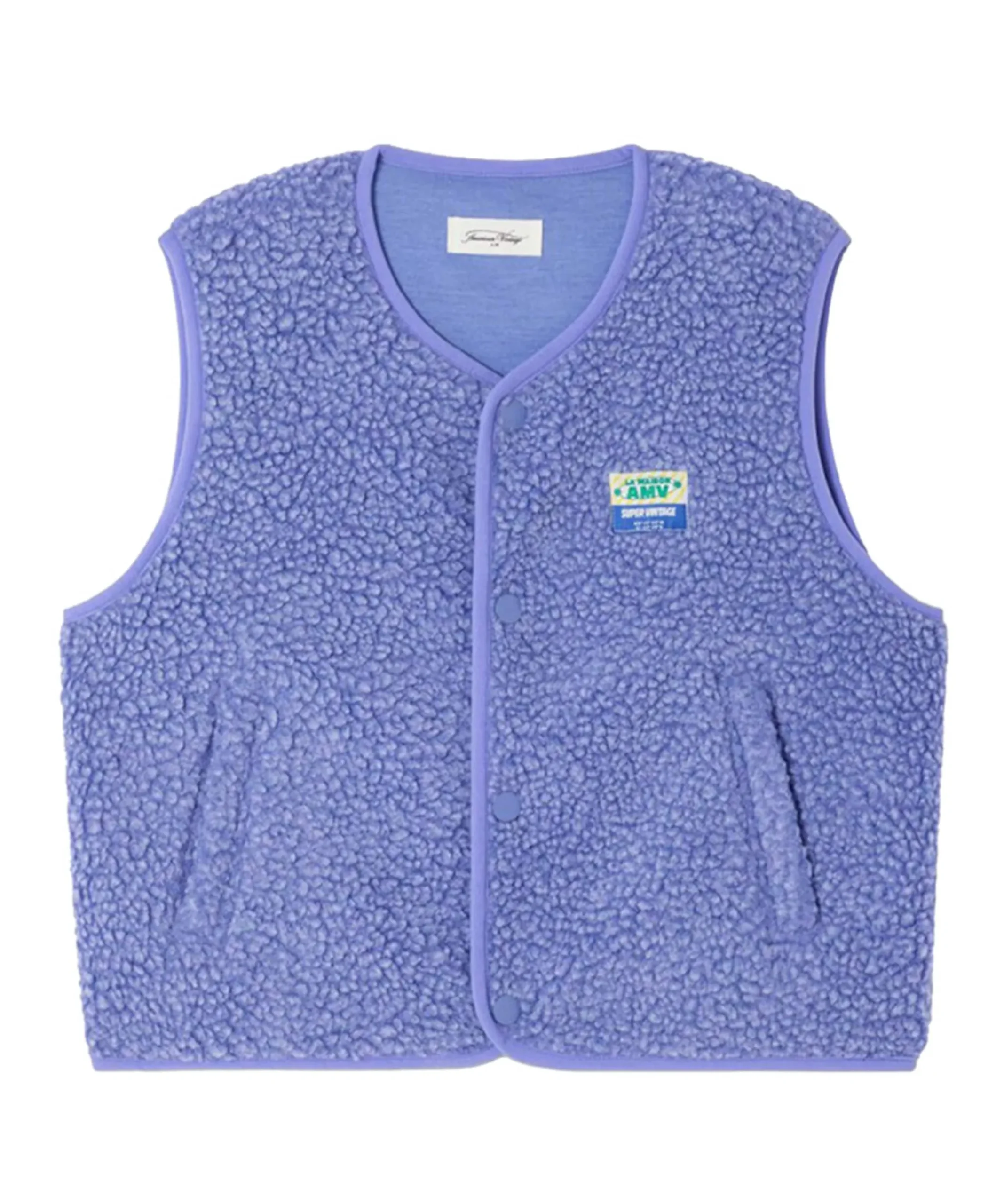 Uniseks gilet paars