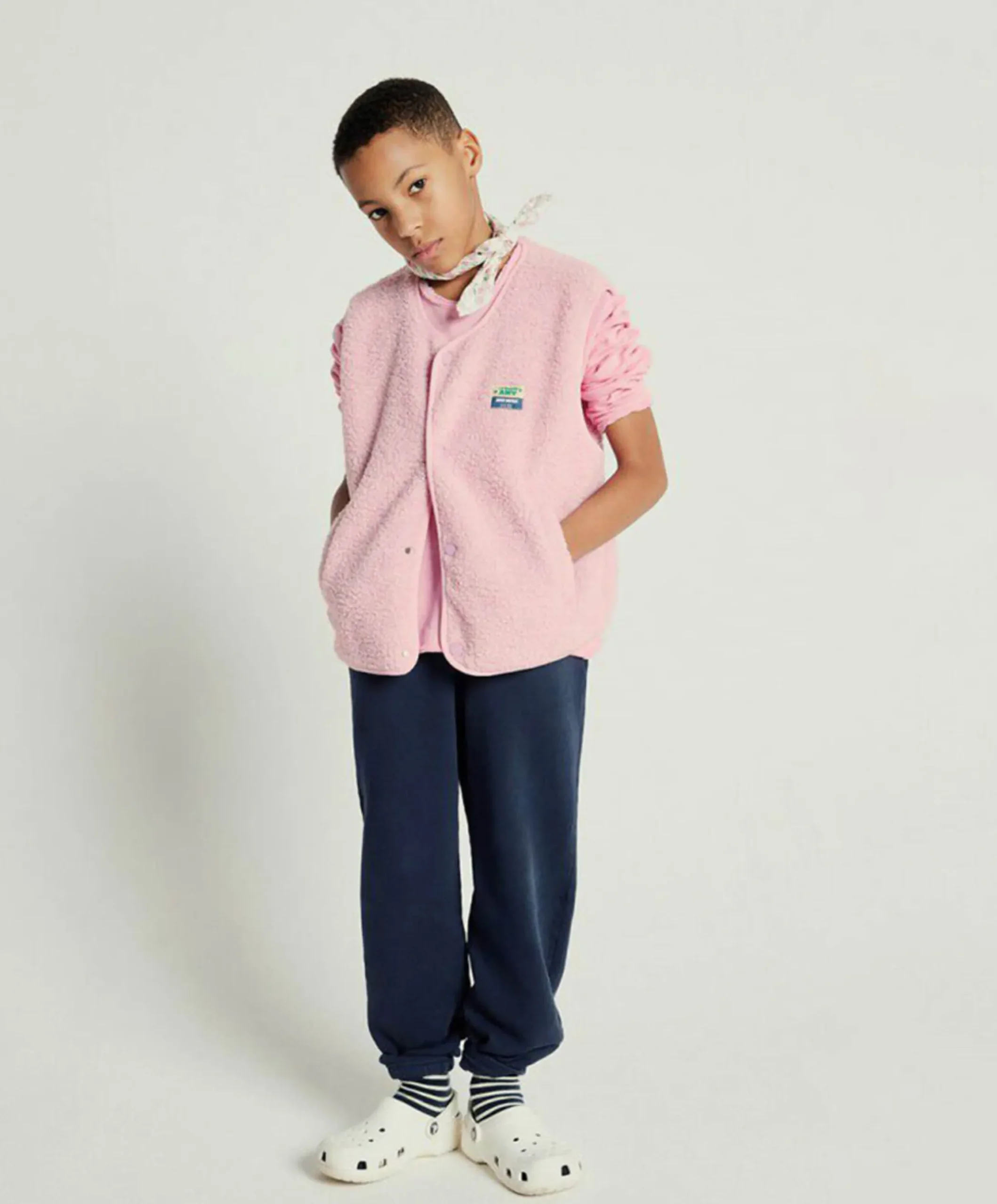 Uniseks gilet roze