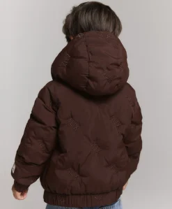 Uniseks jas bruin