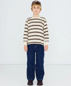 Uniseks longsleeve beige