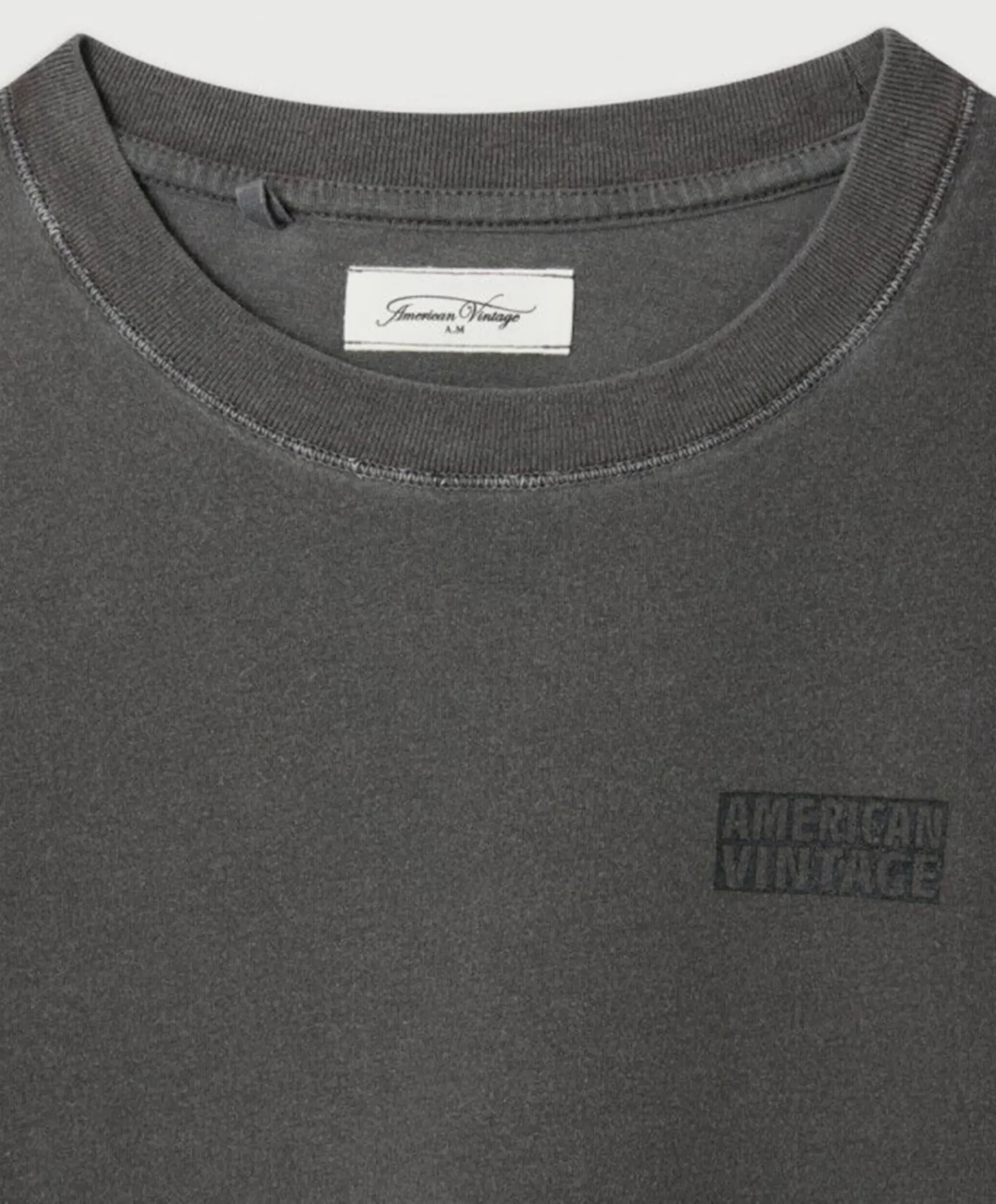 Uniseks longsleeve grijs