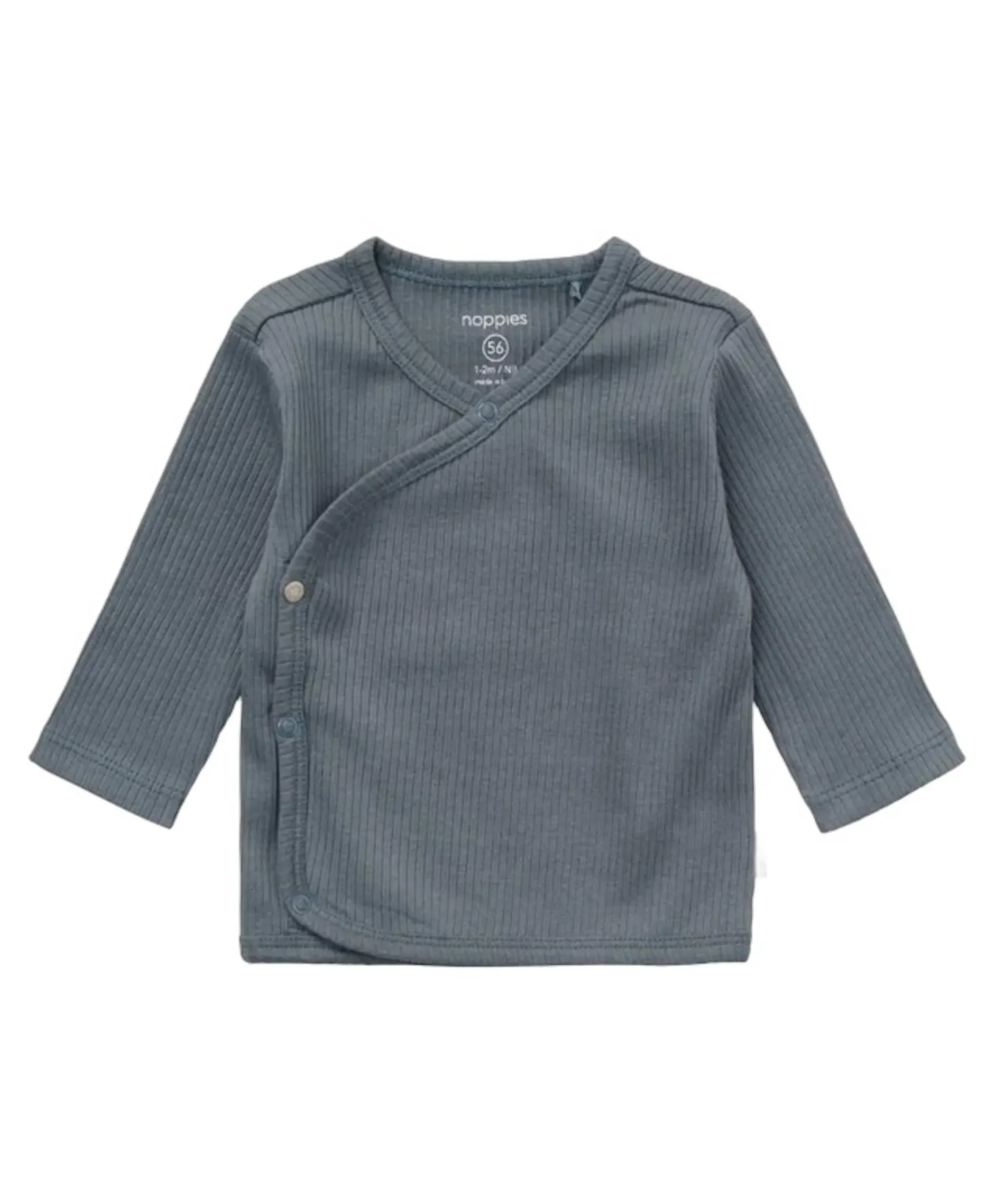 Uniseks longsleeve grijs