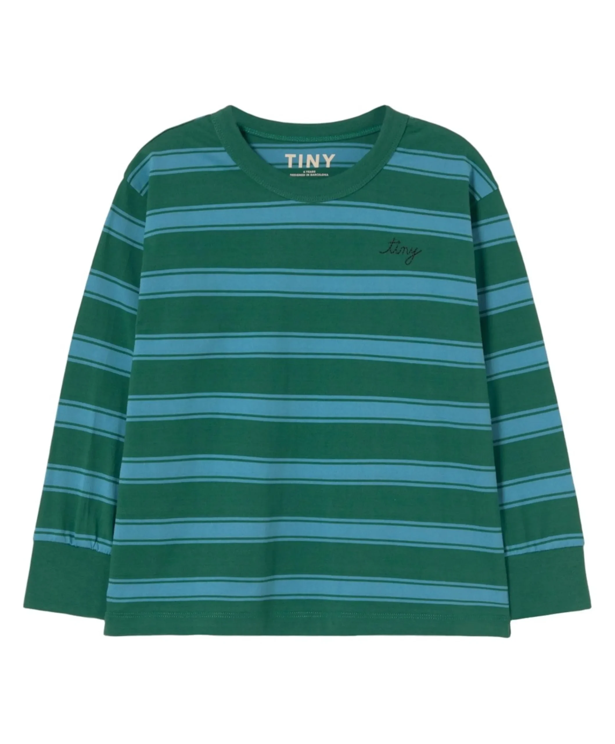 Uniseks longsleeve groen