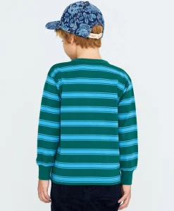 Uniseks longsleeve groen