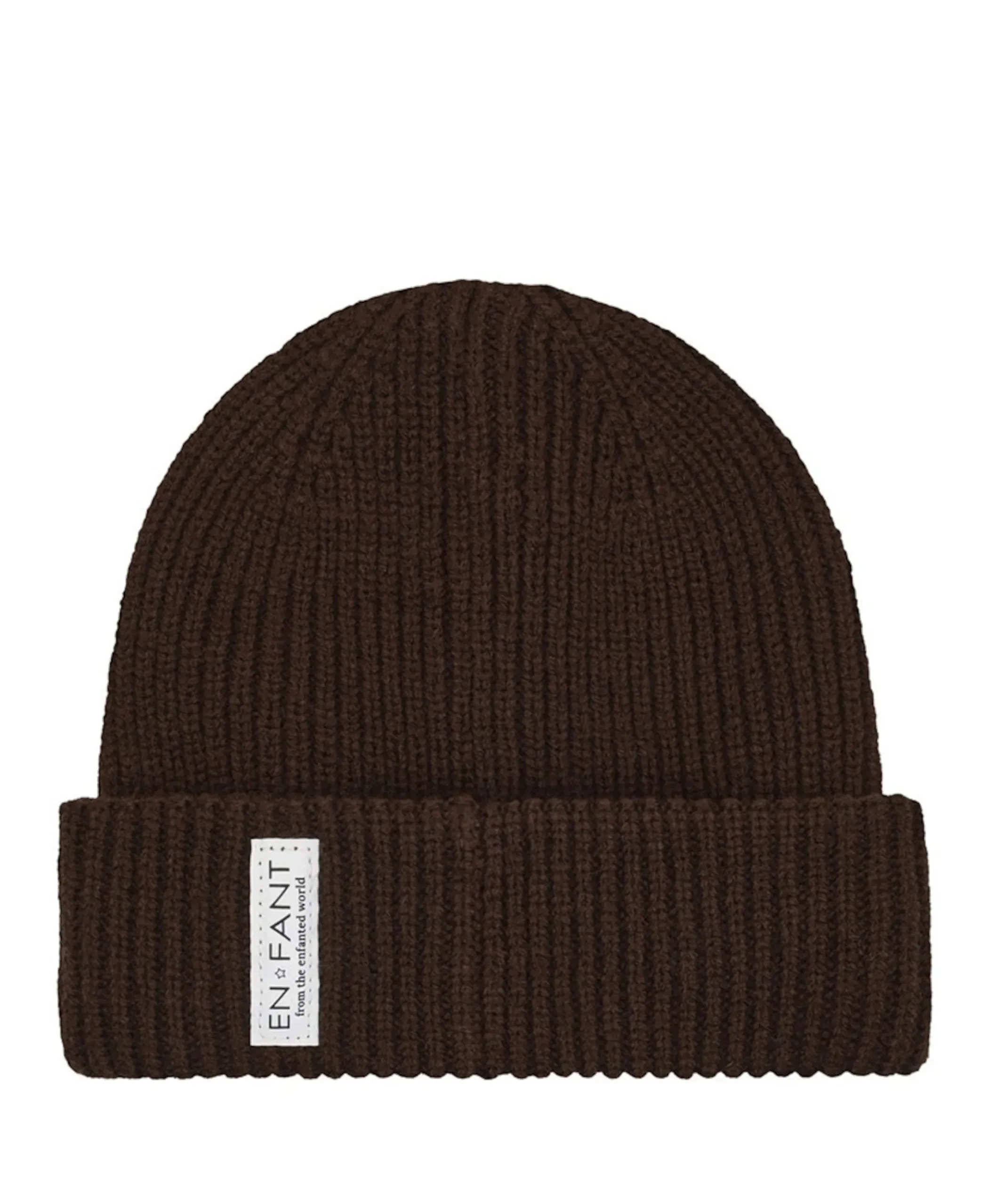 Uniseks muts bruin