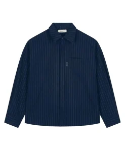 Uniseks overshirt blauw