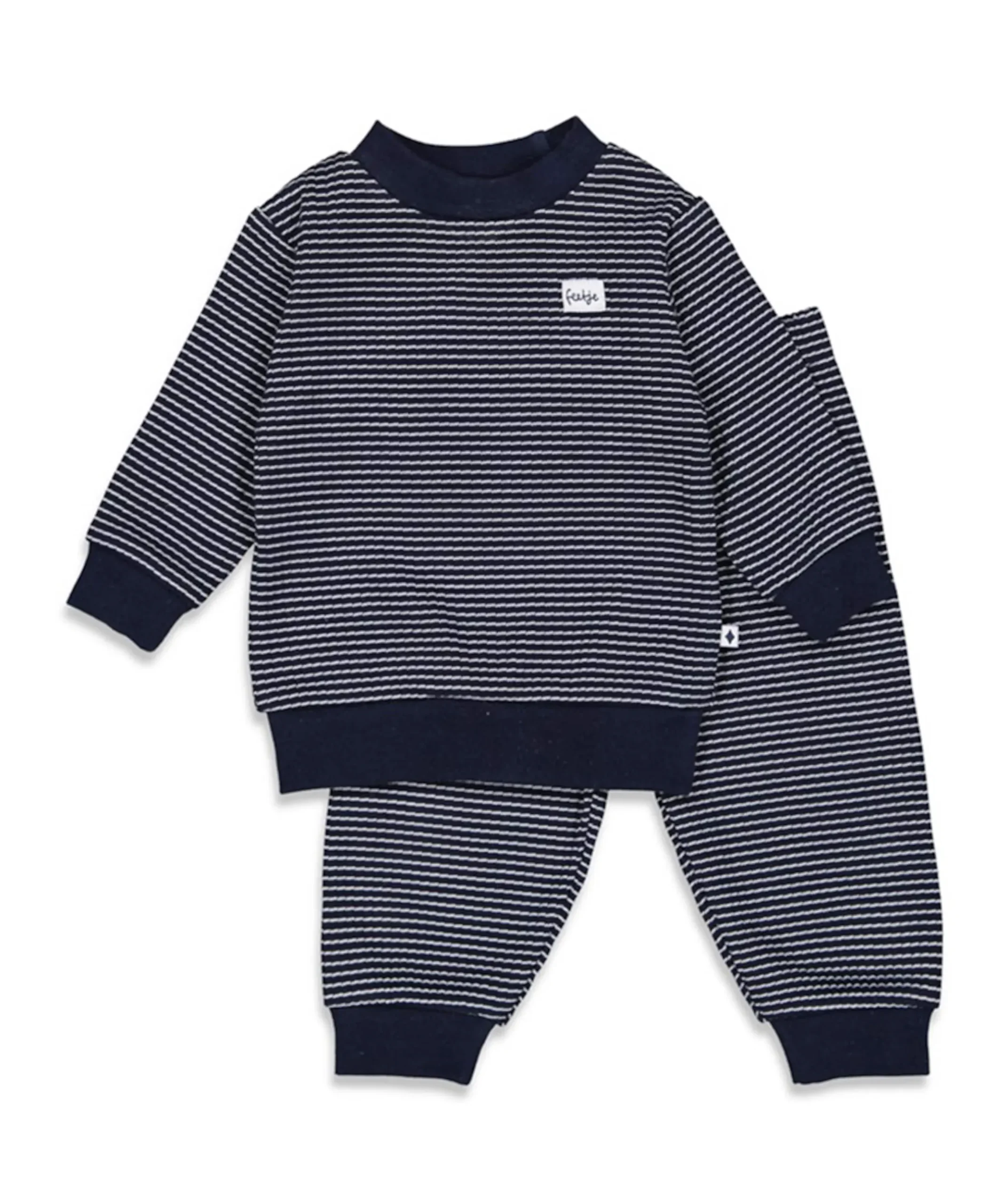 Uniseks pyjamaset blauw