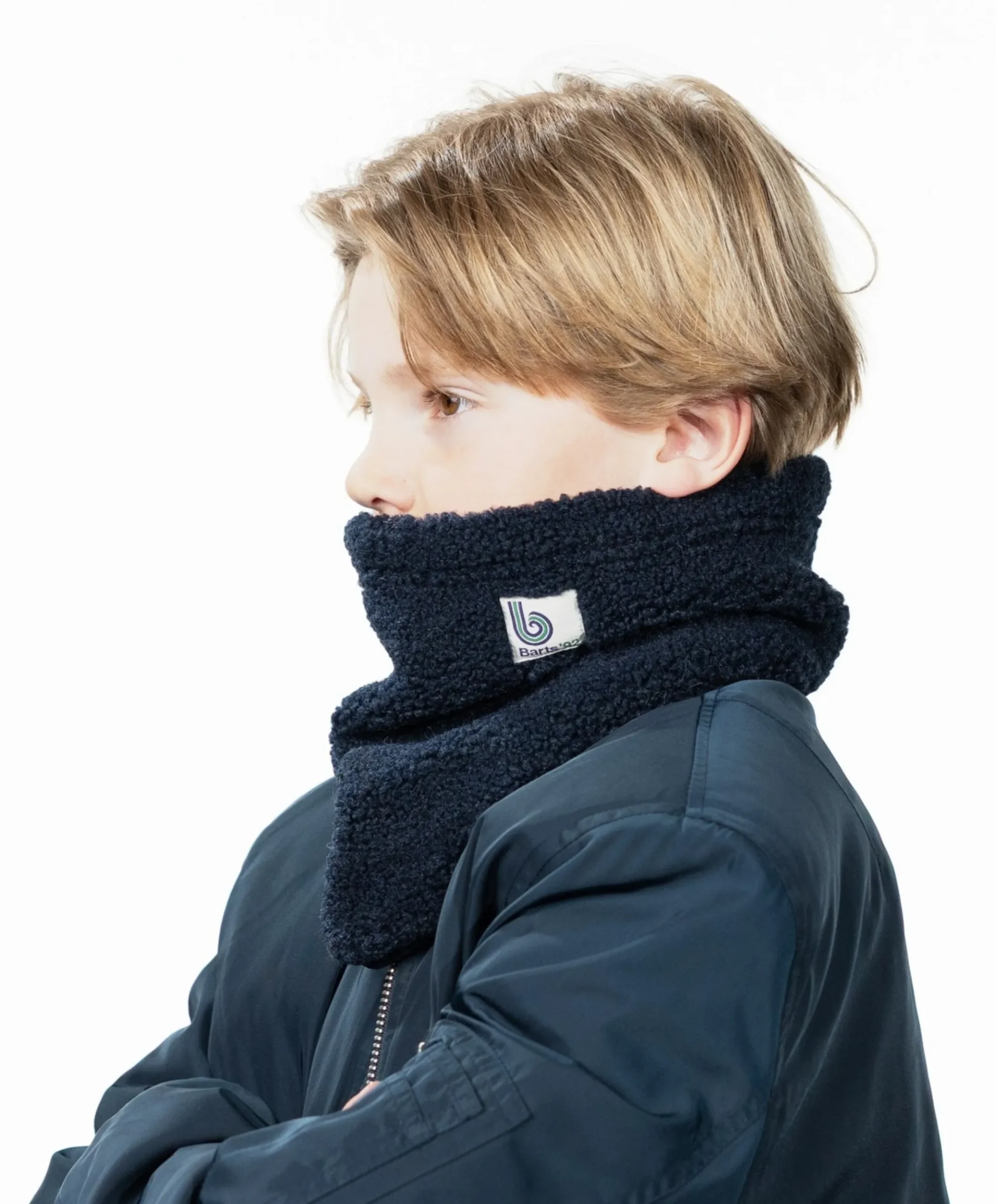 Uniseks sjaal blauw