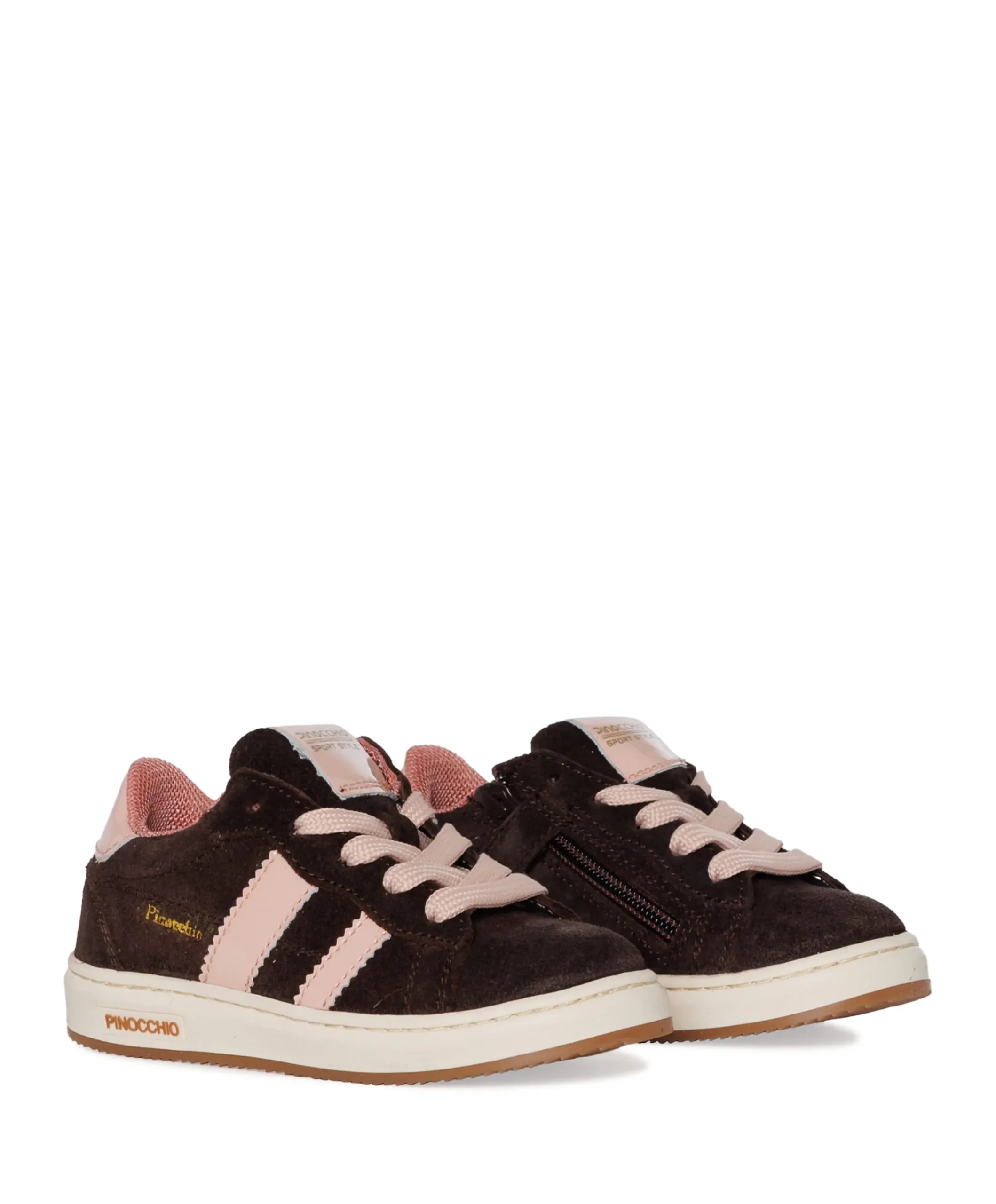 uniseks sneakers bruin