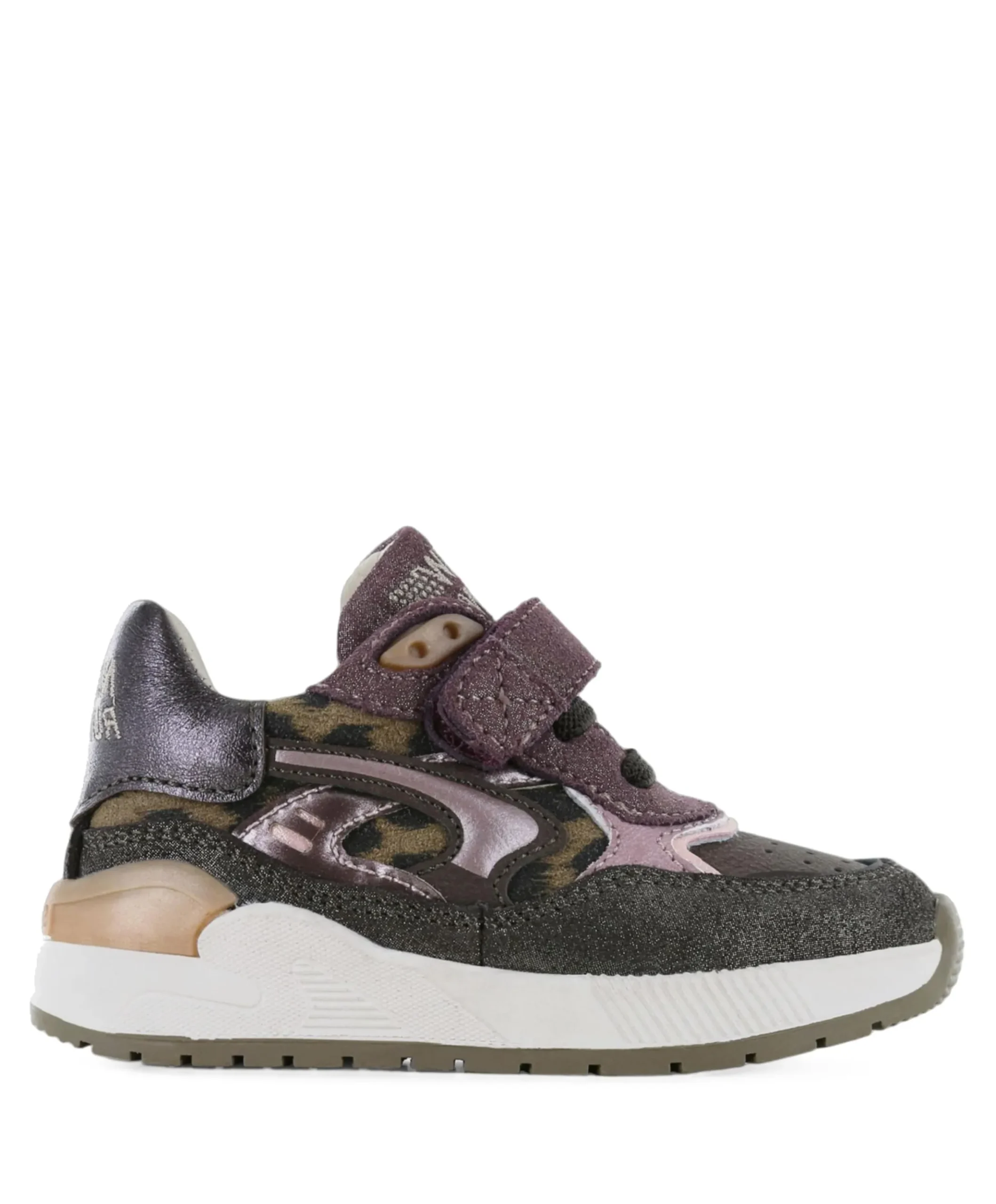 uniseks sneakers bruin