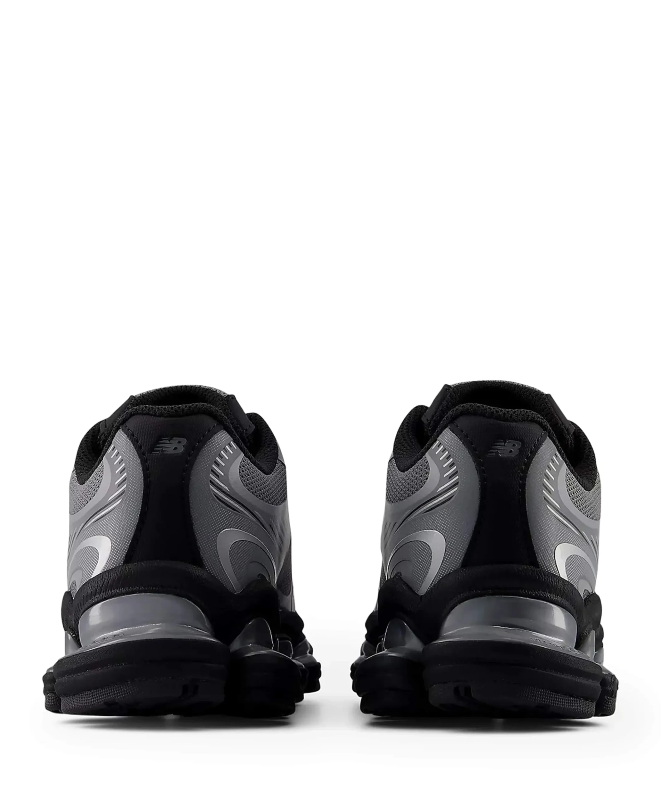 2000 uniseks sneakers zwart