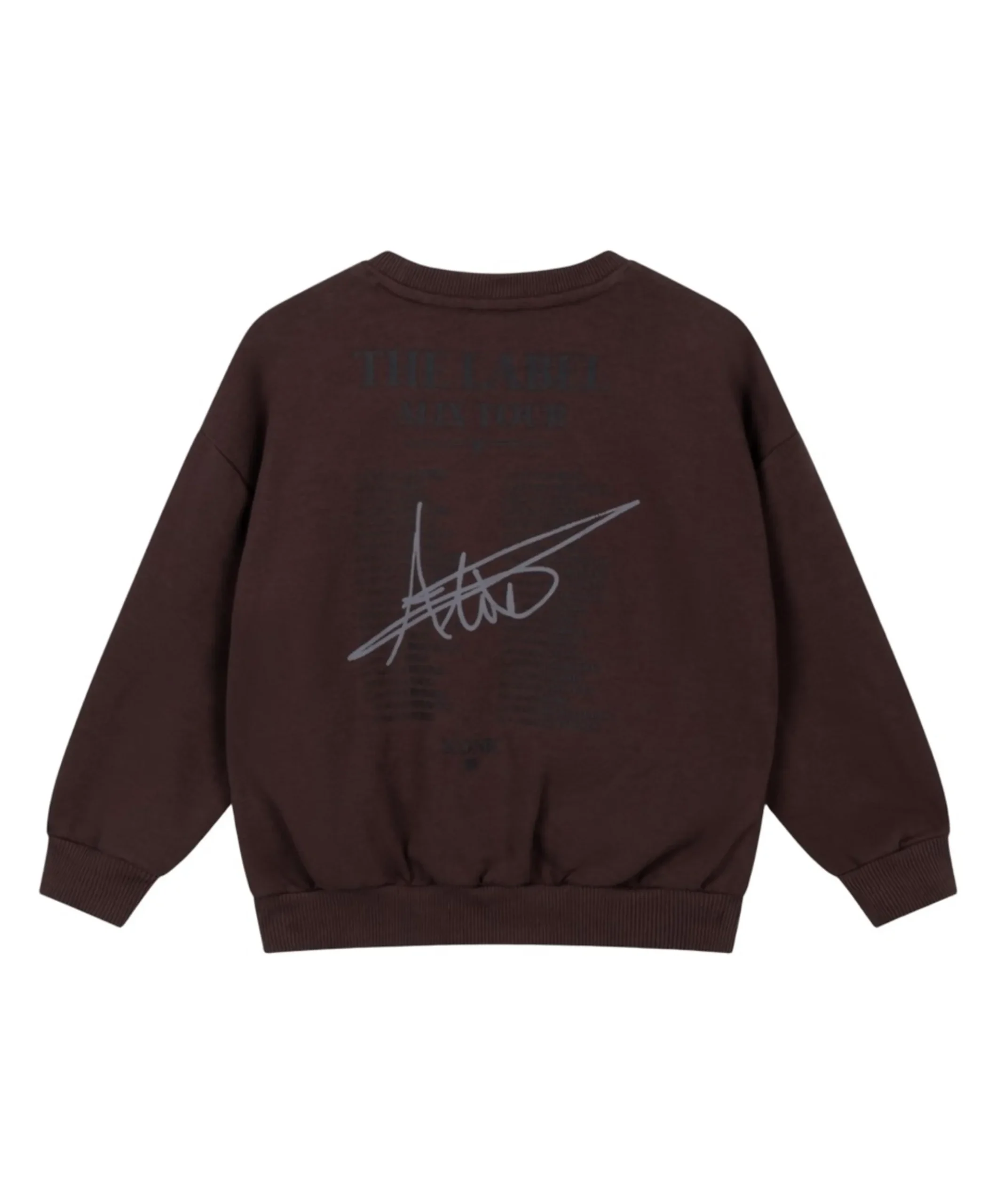 Uniseks sweater bruin