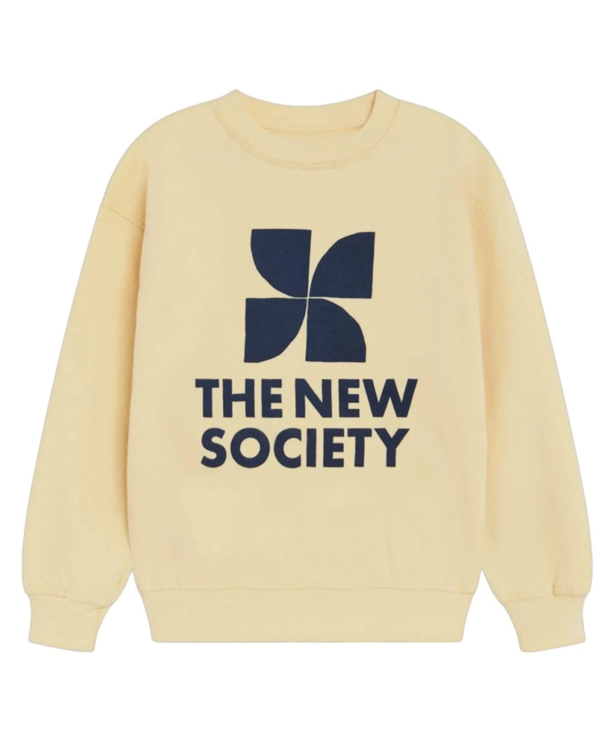 Uniseks sweater geel