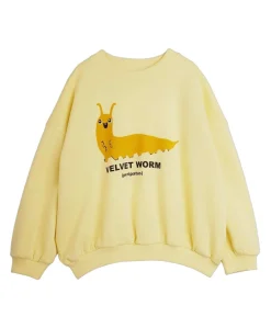 Uniseks sweater geel
