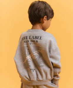Uniseks sweater grijs