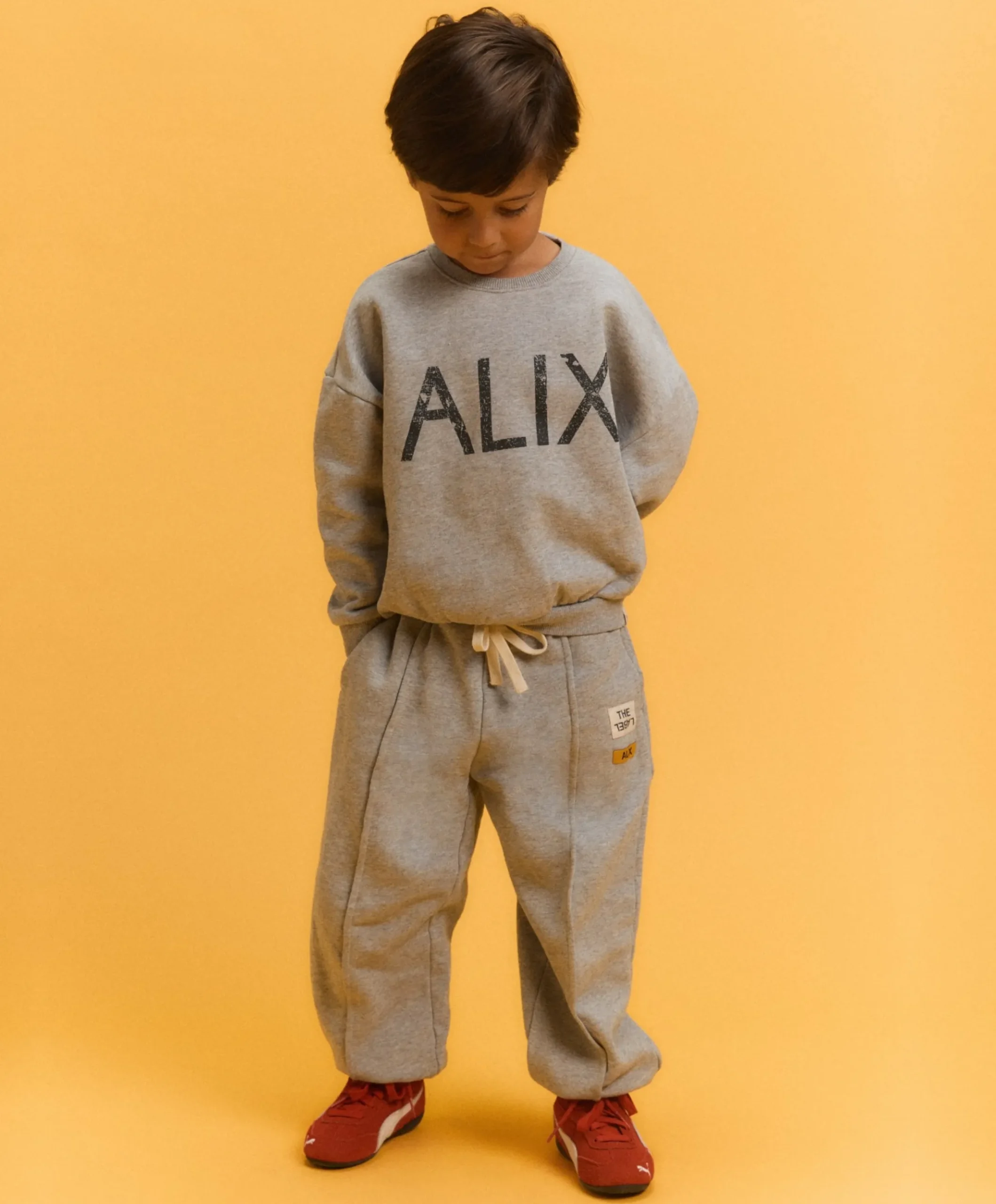 Uniseks sweater grijs