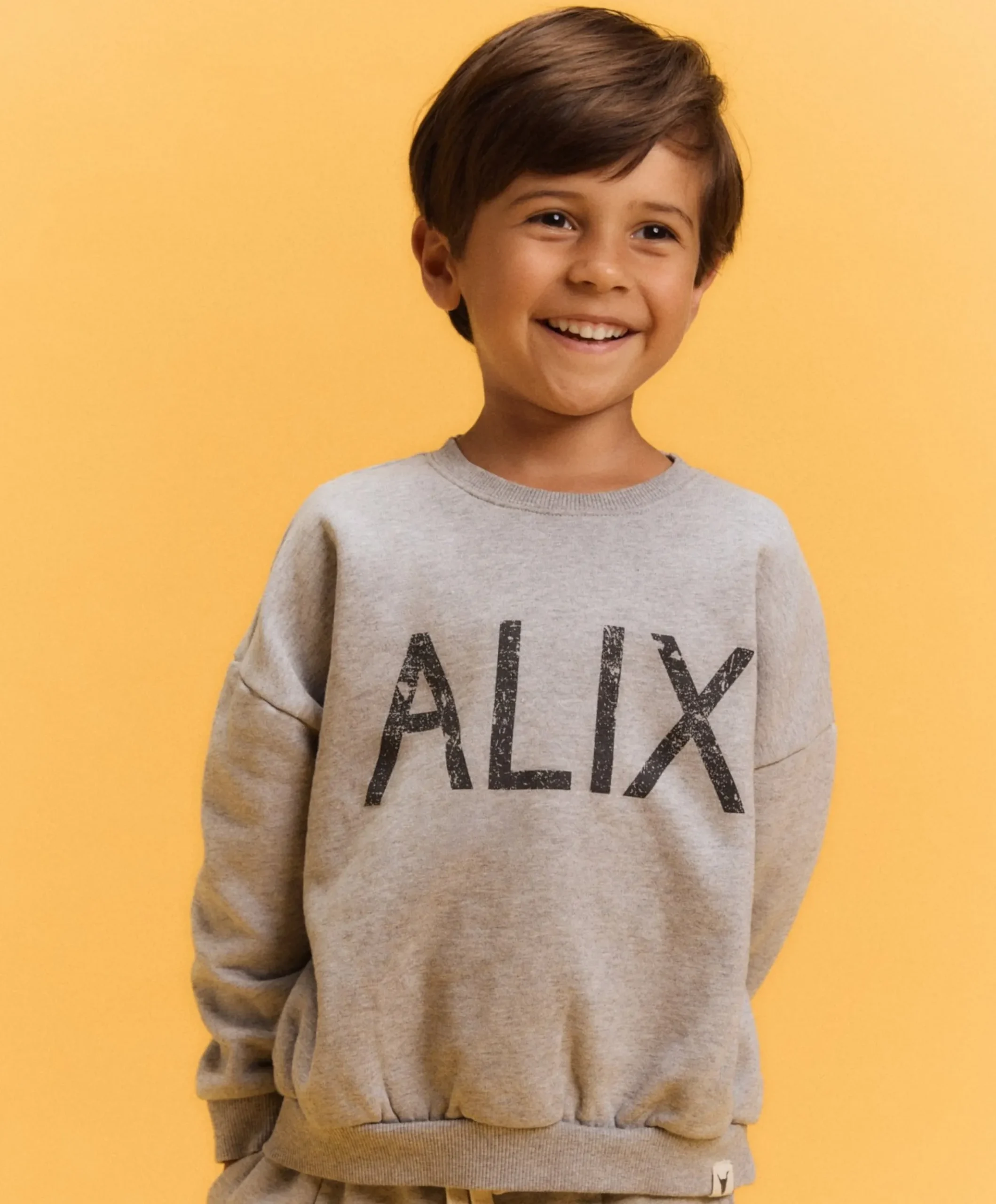 Uniseks sweater grijs