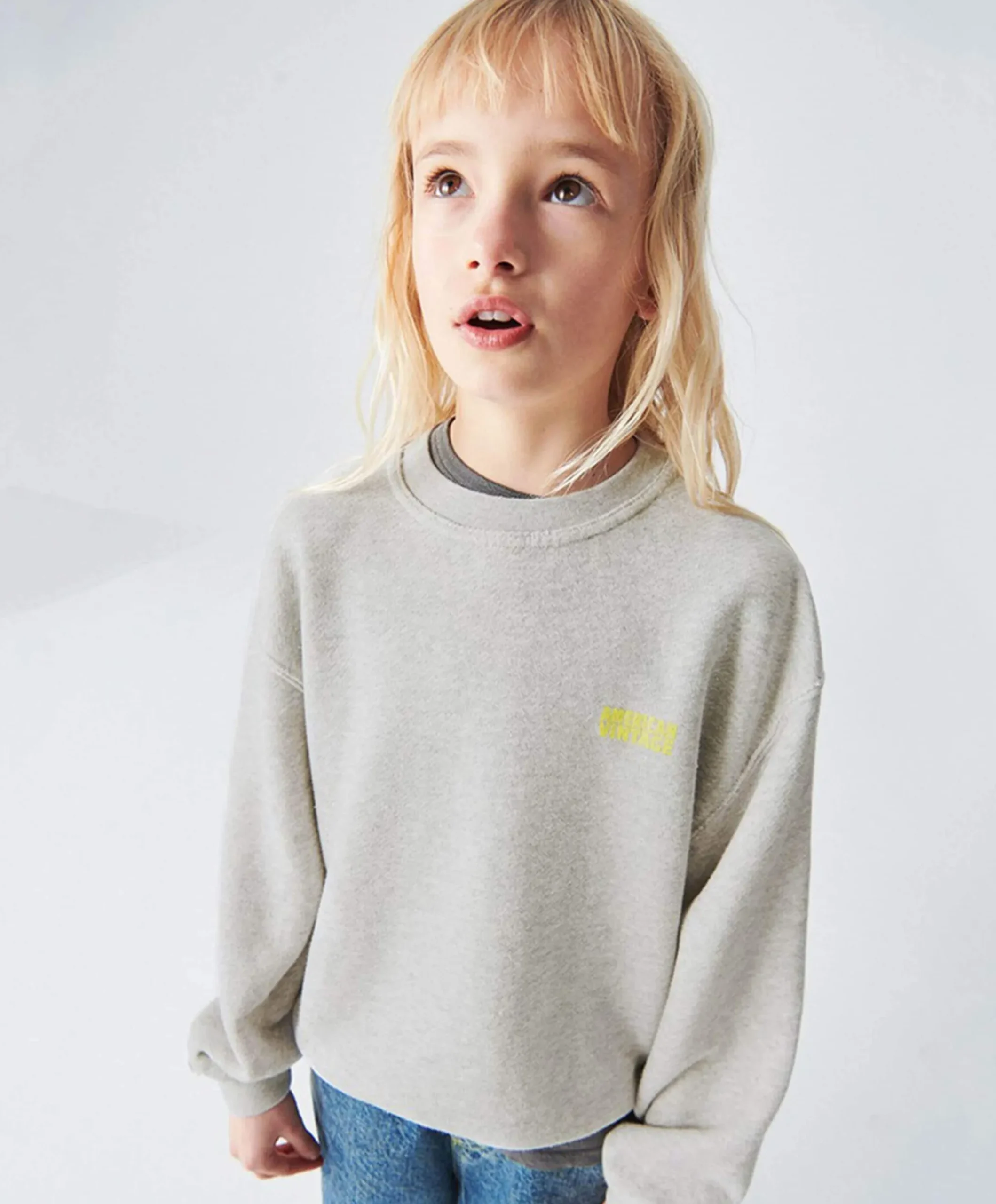 Uniseks sweater grijs