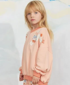 Uniseks sweater roze