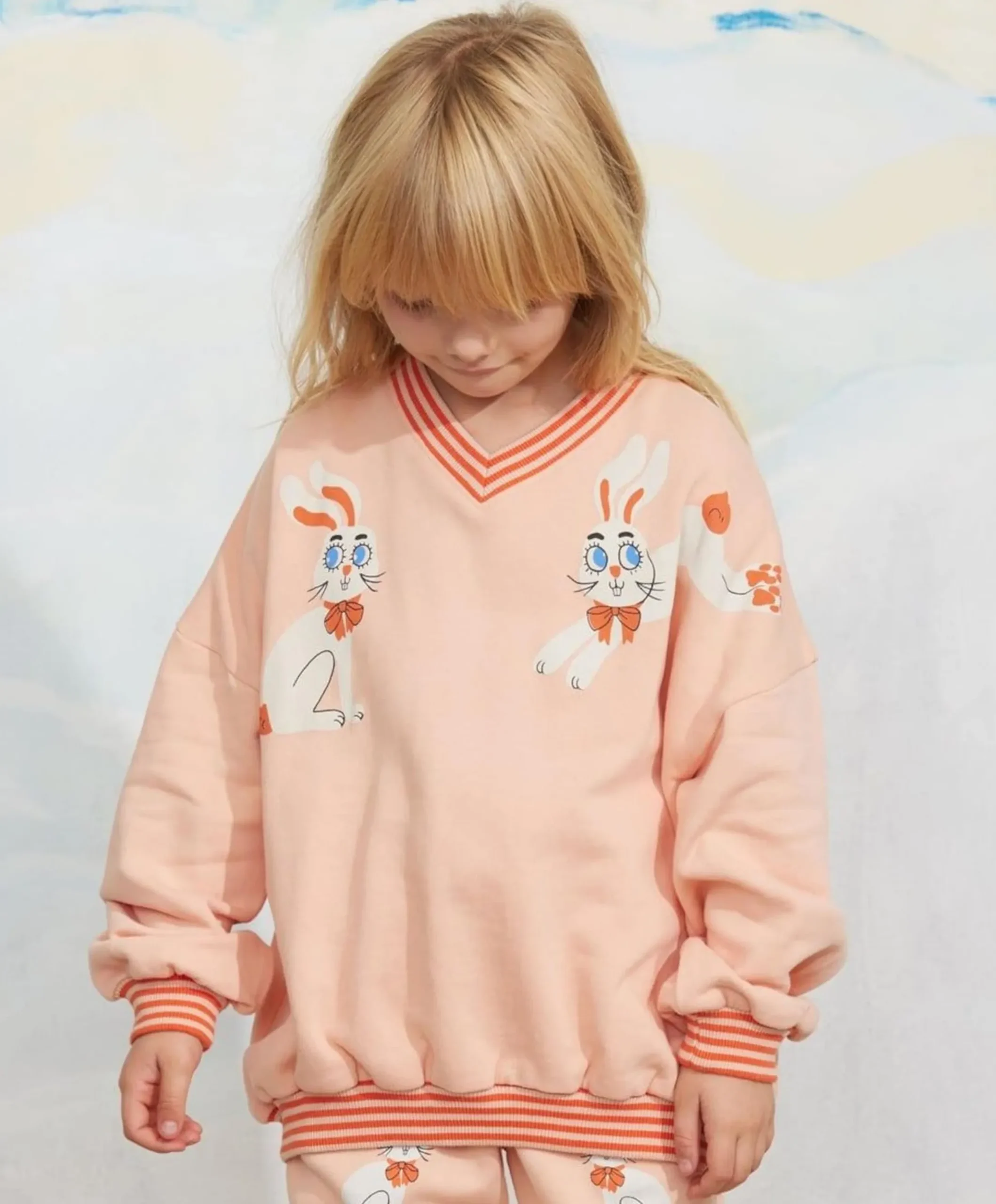 Uniseks sweater roze
