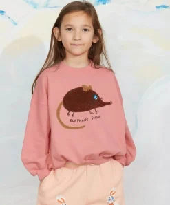 Uniseks sweater roze