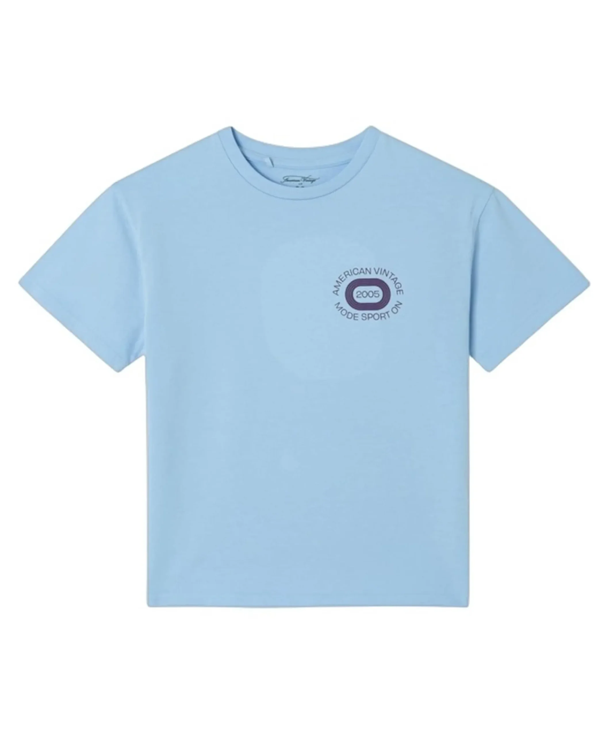 Uniseks T-shirt blauw