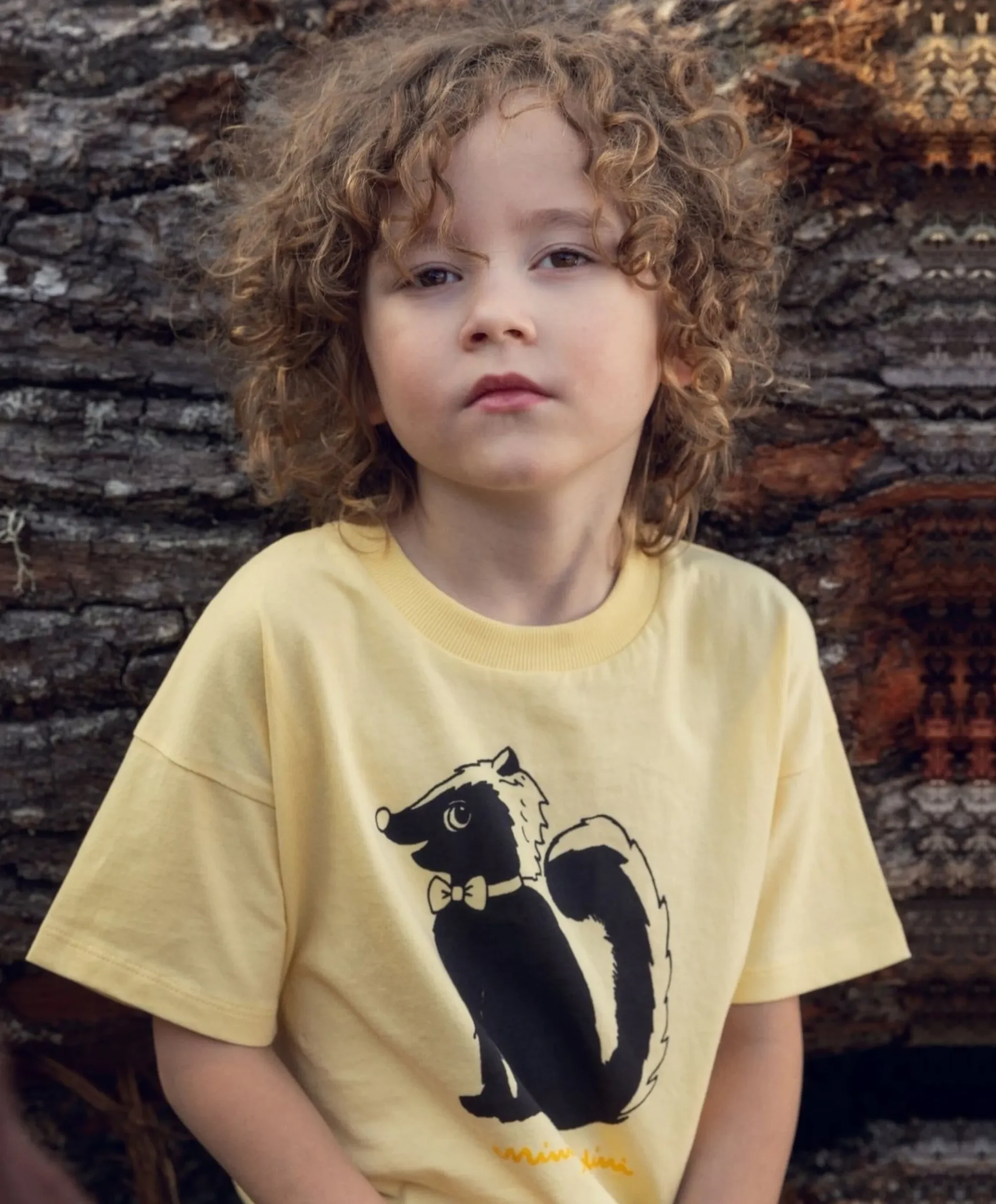 Uniseks T-shirt geel