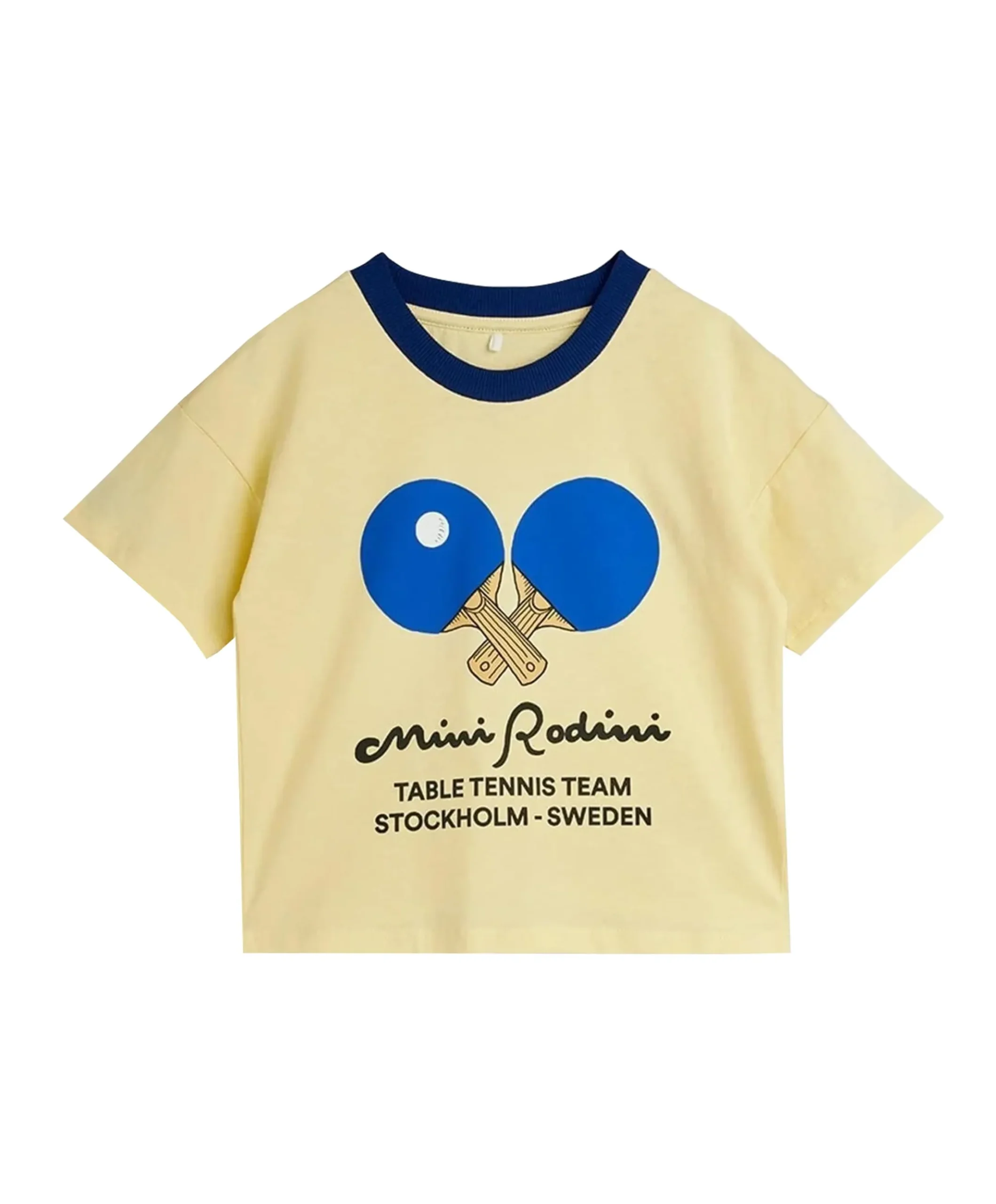 Uniseks T-shirt geel