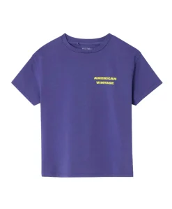 Uniseks T-shirt paars