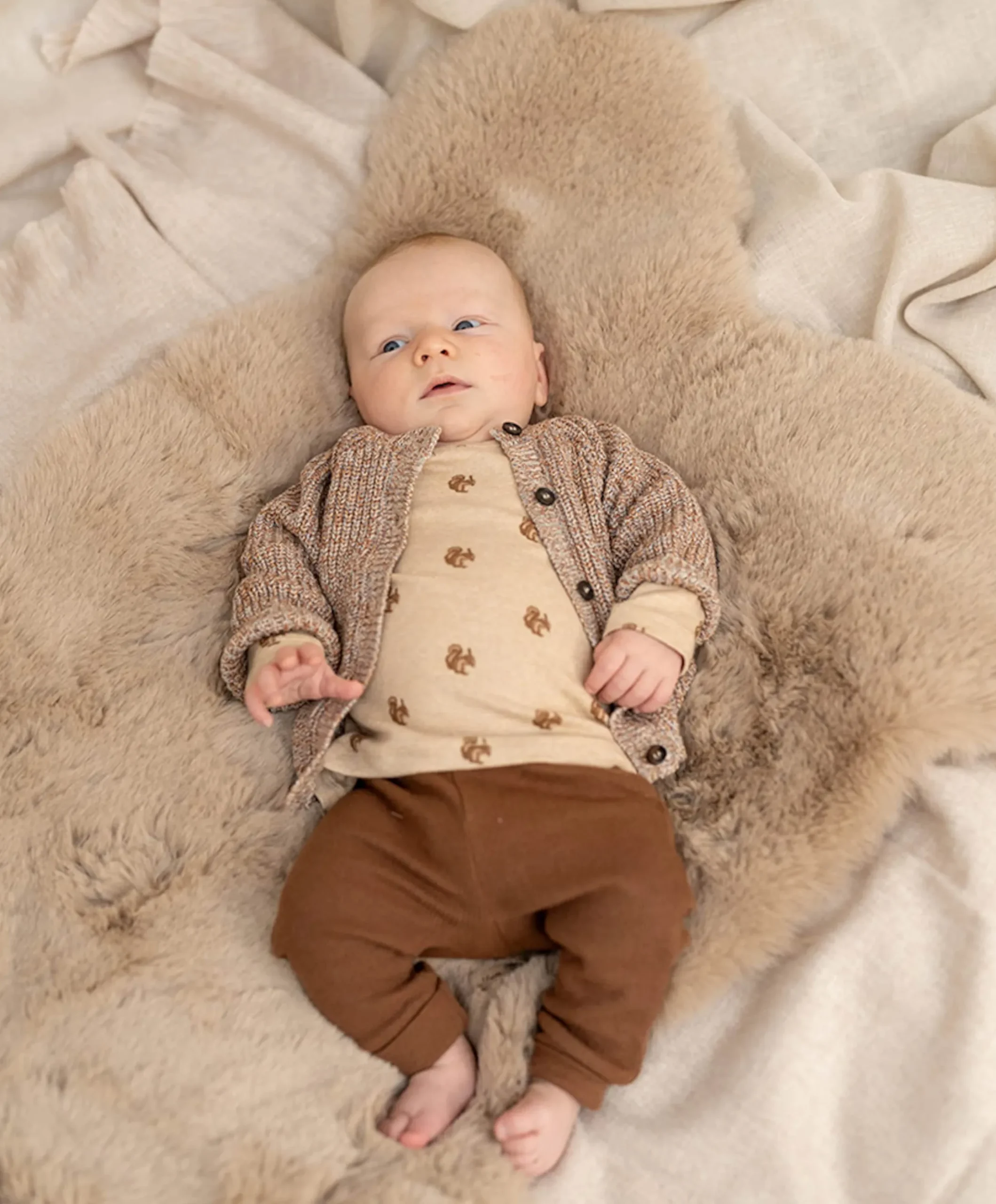 Uniseks vest beige