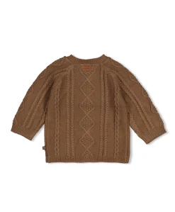 Uniseks vest bruin