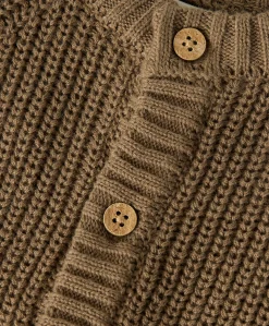Uniseks vest bruin
