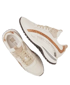 Usher Lott dames sneakers ecru