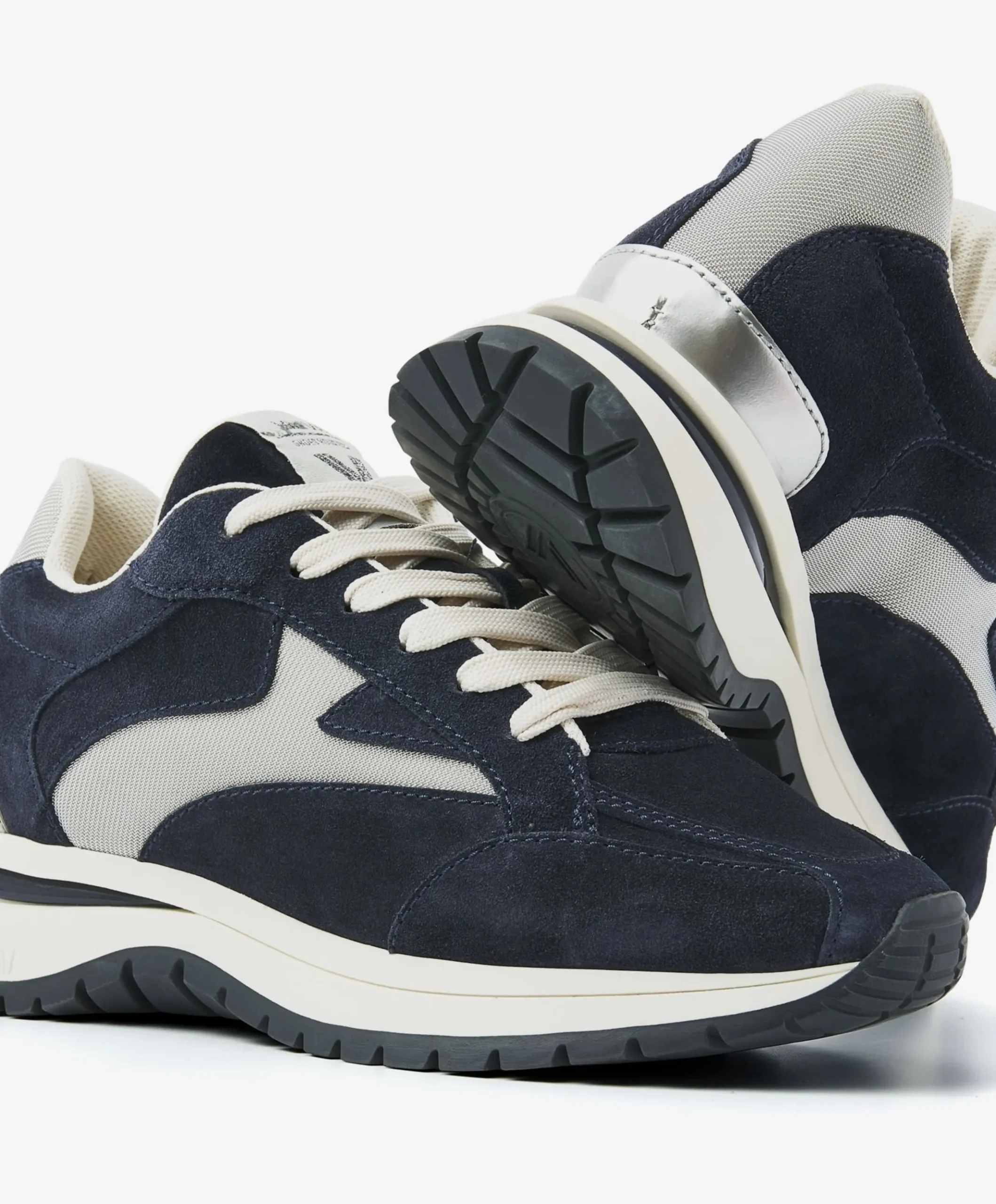 Usher Riggs dames sneakers blauw